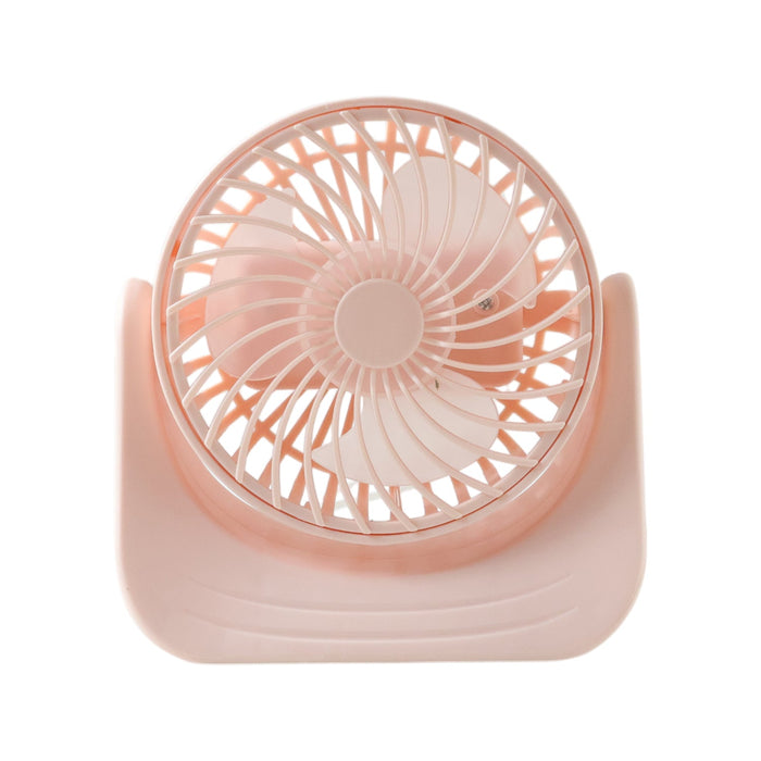 Plug and Play Silent Desktop Mini Fan with Adjustable Tilt Head (1 Pc) by Your Brand