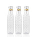 Water bottle with diamond pattern, for kids, close-up