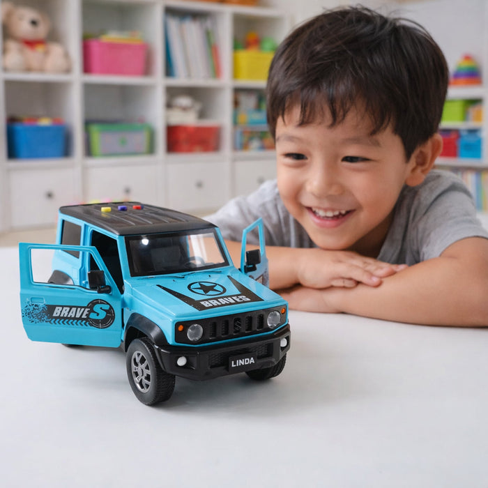 Kids Off-Road Friction Powered Toy Car (1 Pc) by Your Brand