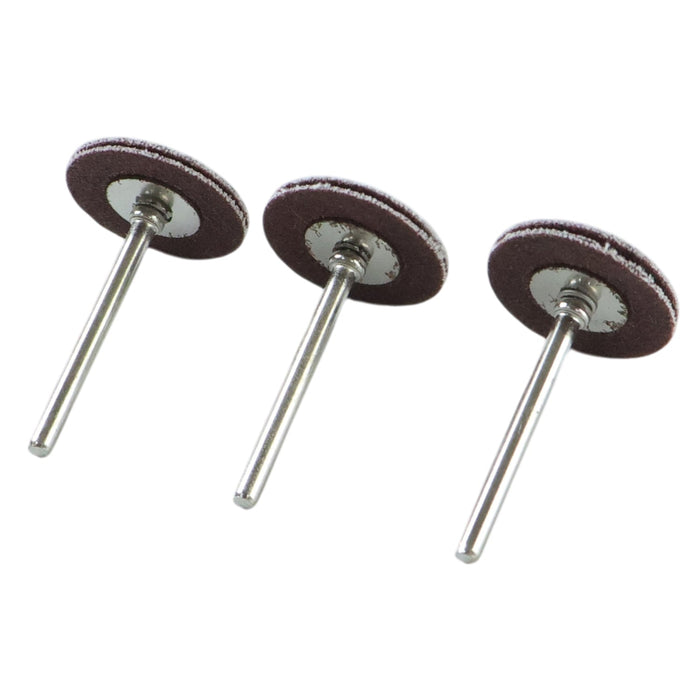 Wagtail Mini Rotary Tool Grinding Wheel Disc Set with Metal Shank (3 Pc Set) by Your Brand
