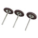 Wagtail Mini Rotary Tool Grinding Wheel Disc Set with Metal Shank (3 Pc Set) by Your Brand