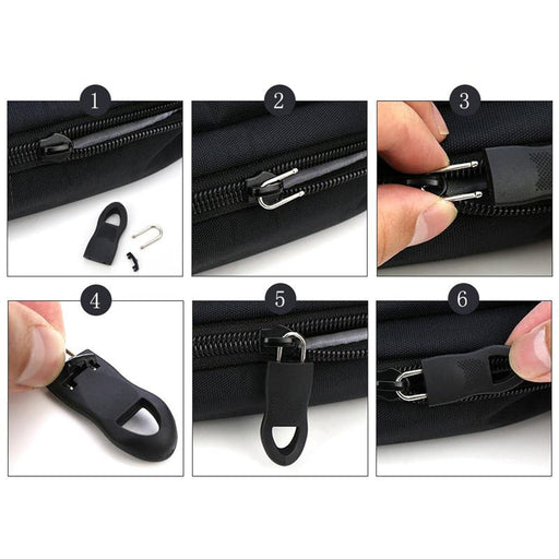 Zipper Pull Tab Cord Extension Fixer for Luggage, Backpack & Jacket Zippers by Your Brand