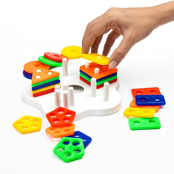 Geometric Stacking Sorter Puzzle Toy by Your Brand