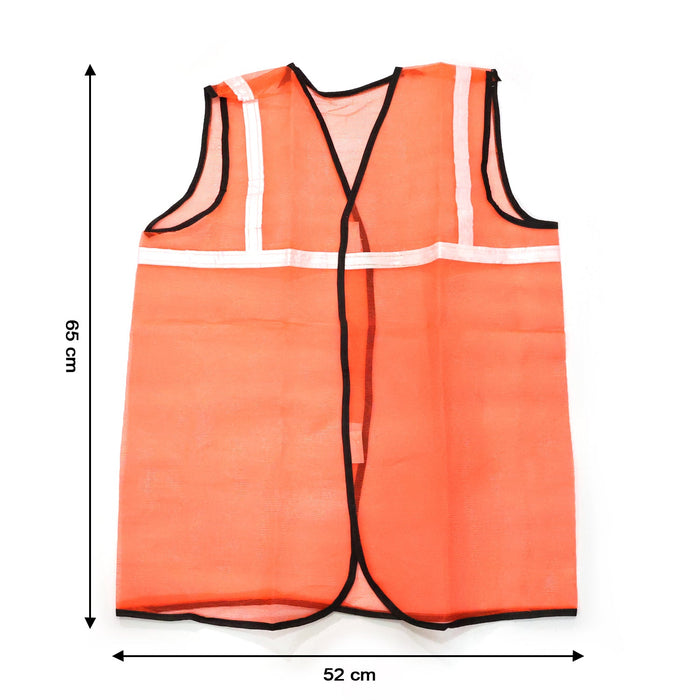 Orange Safety Jacket For Having protection against accidents usually by Your Brand