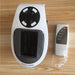Portable Electric Heater Mini Fan Heater Desktop Household by Your Brand