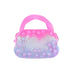 Silicone Pop It Coin Purse with Zipper and Handle (1 Pc) by Your Brand