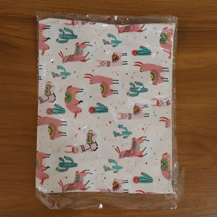 Printed Zipper Pouch (26 × 21 cm, 1 Pc) by Your Brand