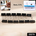 Black Metal Binder Clips (15 MM, 12 Pieces Set) by Your Brand