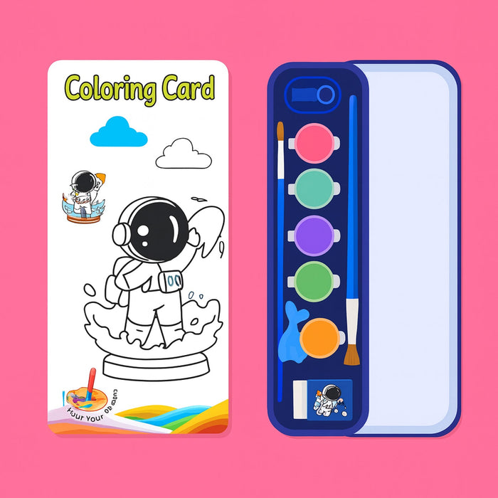 Space Theme Kids Stationery Gift (1 Set) by Your Brand