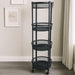 Space-Saving 4-Layer Round Rack