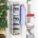 6 Shelf Hanging Closet Organizer Breathable Material Keeps Away Dust and Odors by Your Brand