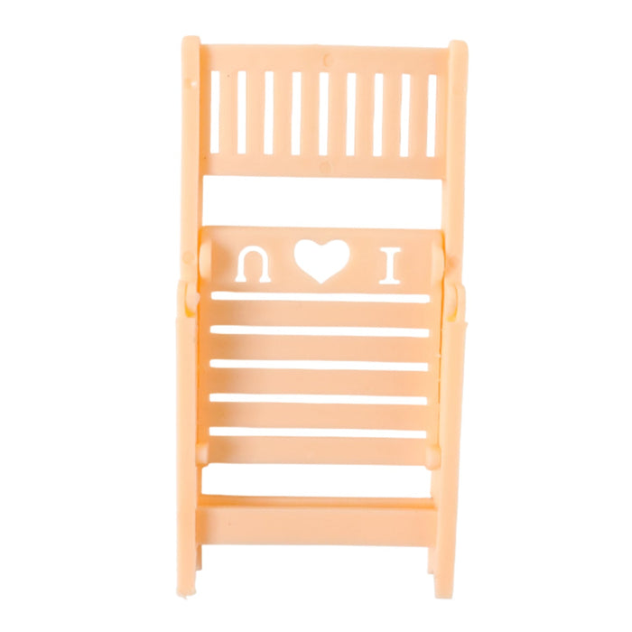 Mini Chair Shape Mobile Stand Holder (1 Pc / Peach Color) by Your Brand