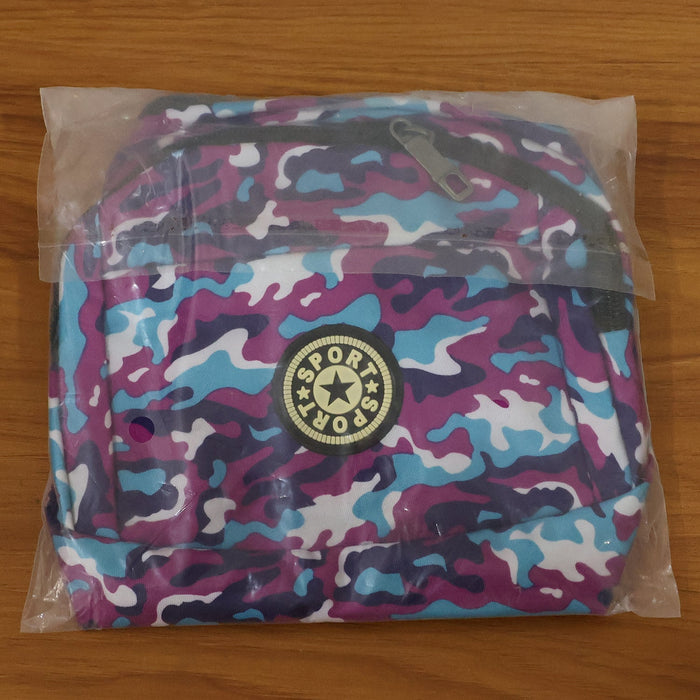 Stylish Camouflage Print Waist Bag (1 Pc) by Your Brand
