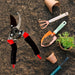 21Cm Red GARDEN SHEARS SHARP CUTTER PRUNERS SCISSOR, PRUNER. by Your Brand