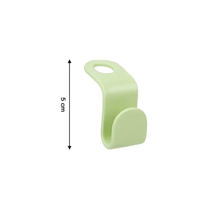 Versatile Plastic Closet Hanger Hooks