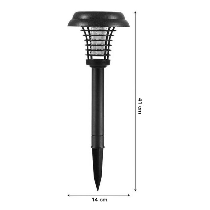 Big Garden Lighting UV LED Solar Powered Mosquito Trap and Bug Zapper (1 Pc) by Your Brand