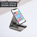 Premium Small Desktop Mobile Phone Stand Holder for Smartphones (1 Pc) by Your Brand