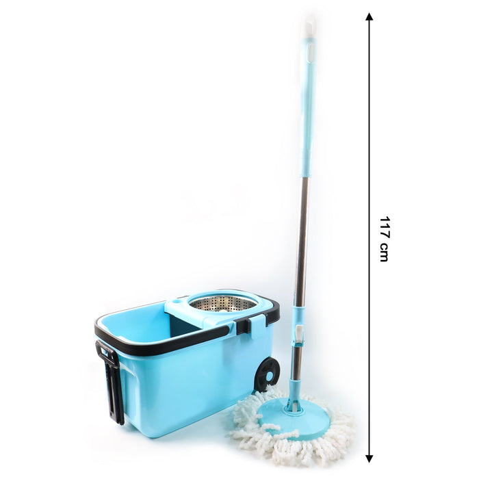 Premium 360° Spin Cleaning Mop Set by Your Brand