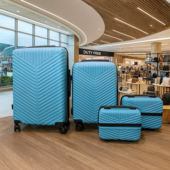 4-in-1 Luggage Set – Durable and Stylish Hard Shell Suitcase Set by Your Brand