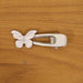 metal butterfly hair clamp