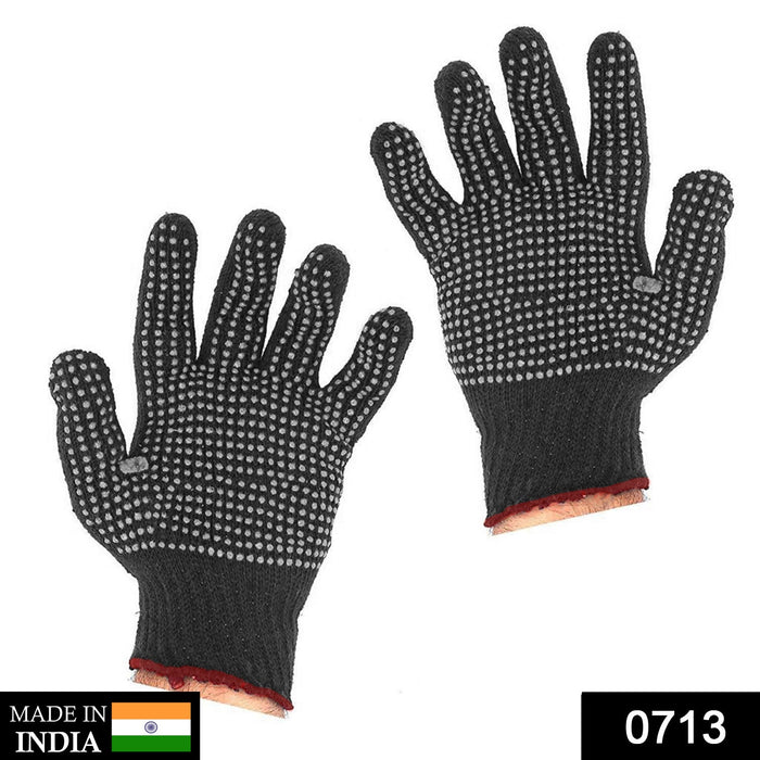 Cotton Polyester Mens Work Gloves by Your Brand