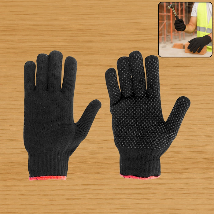 Cotton Polyester Mens Work Gloves by Your Brand