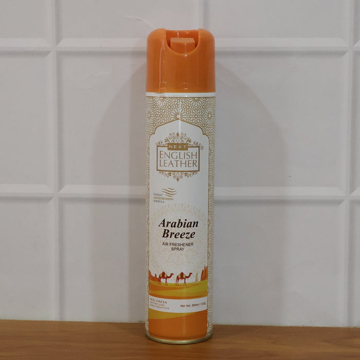 Next Premium English Leather Arabian Breeze Air Freshener Spray 220 ML by Your Brand