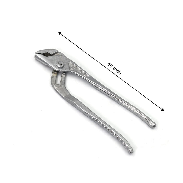 Hand Tool - Water Pump Adjustable Plier Wrench Slip Joint Type, Chrome Plated by Your Brand