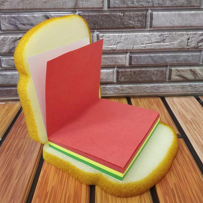 Sandwich Shaped Note / Sticky Notes / Memo Notes, Unique Mini Notes (Multicolor) by Your Brand