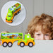 Small Green and yellow Toy Truck. by Your Brand
