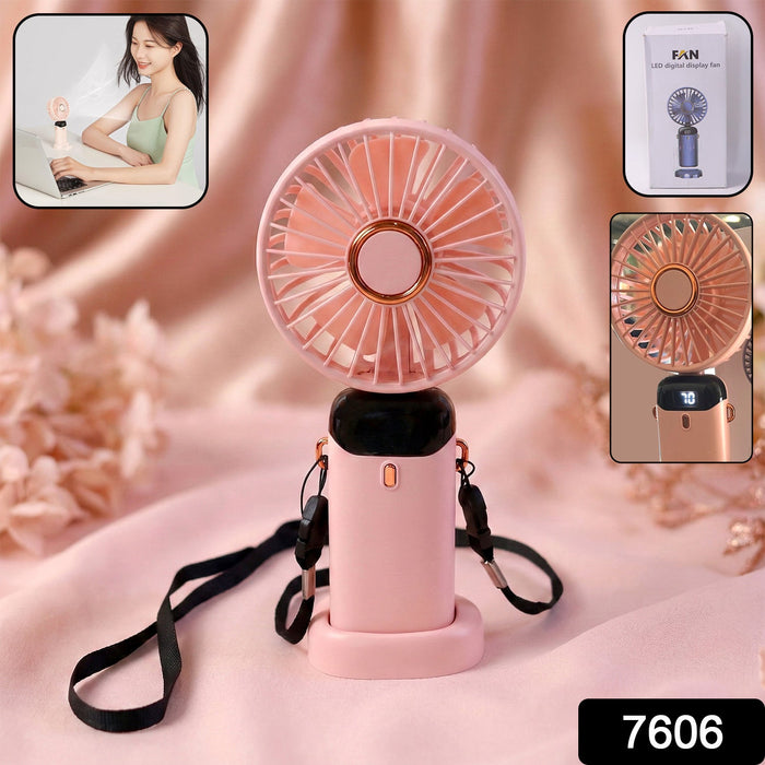 Rechargeable Portable Handheld Fan (1 Pc) by Your Brand