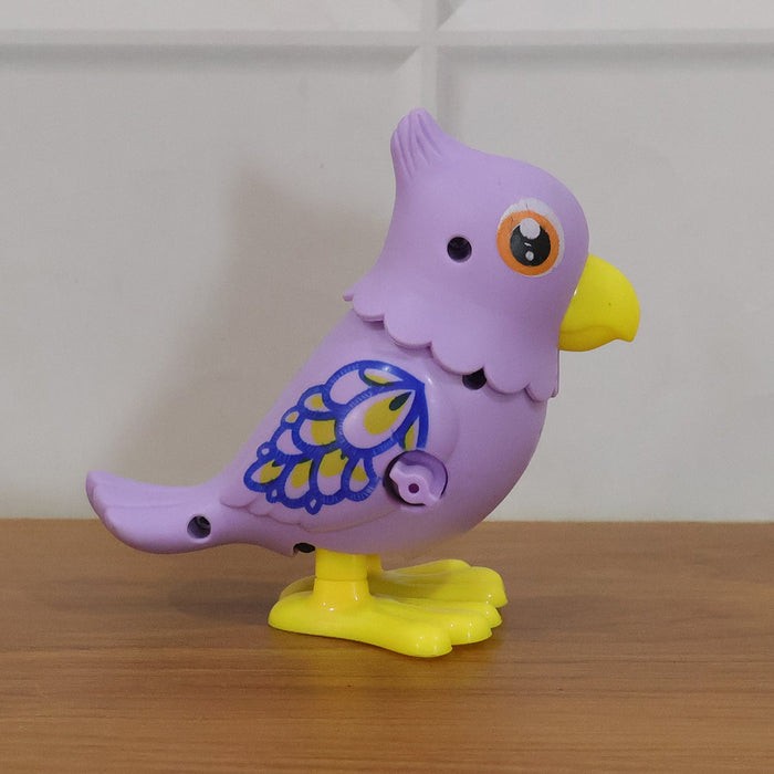 Key Operated Jumping Bird Toy for Kids (1 Pc) by Your Brand
