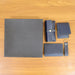 4 In 1 Premium PU Leather Wallet Gift Set for Men (4 Pc Set) by Your Brand