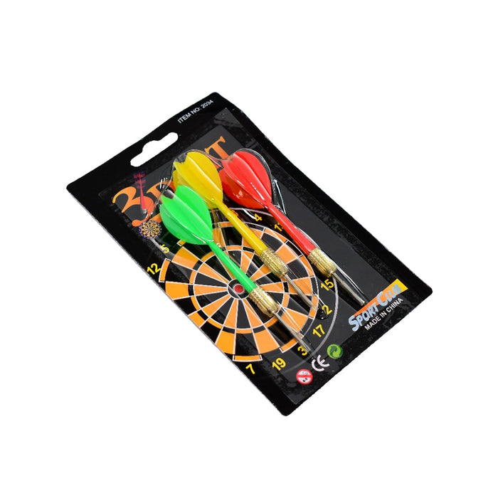 Small 3 Pcs Dart Set for Dart Board – Indoor & Outdoor Game for Kids (3 Darts) by Your Brand