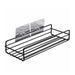 Multipurpose Wall Mount Metal Bathroom Shelf and Rack for Home and Kitchen. by Your Brand