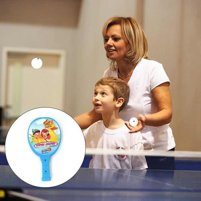 Racket Set with Ball for Kids Plastic Table Tennis Set for Kids by Your Brand