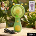 Cute Cartoon Style Rechargeable Mini Handheld Fan (1 Pc) by Your Brand
