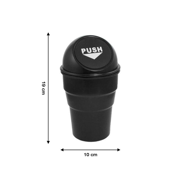 Car Dustbin for Offices, Homes & Vehicles (Compact, Multi-Use) by Your Brand