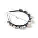 luxury pearl floral hairband