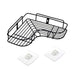 Bathroom storage rack with strong adhesive