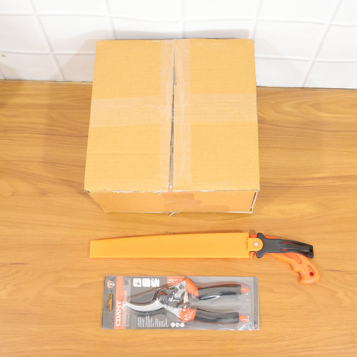 Heavy Duty Gardening Pruning Tool Combo Set (2 Pc Set) by Your Brand