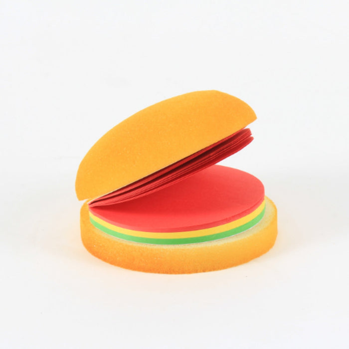 Burger Shaped Note / Sticky Notes / Memo Notes, Unique Mini Notes (Multicolor) by Your Brand