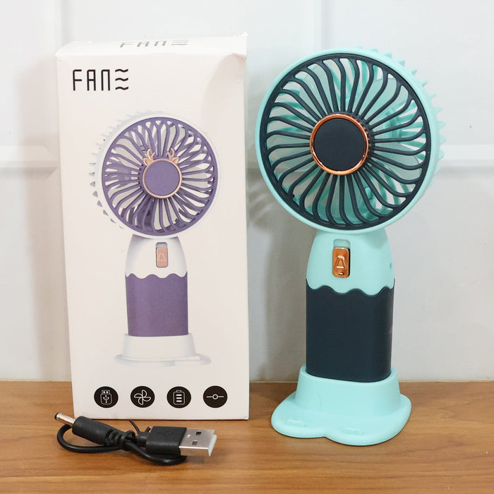 Rechargeable Portable Handheld Mini Fan (1 Pc) by Your Brand