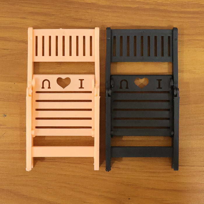 Mini Chair Shape Mobile Stand Holder (1 Pc) by Your Brand