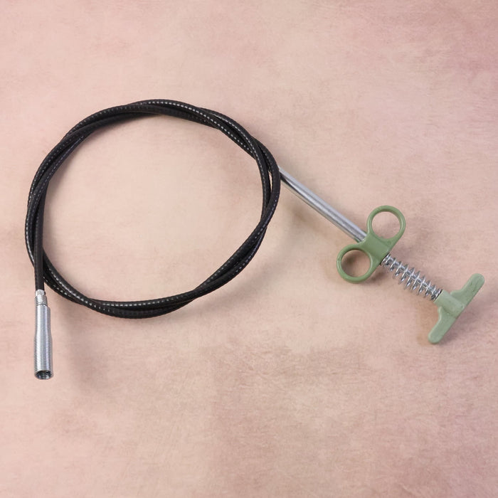 Flexible Spring Drain Cleaning Tool with Hand Grip (1 Pc / 157 Cm) by Your Brand