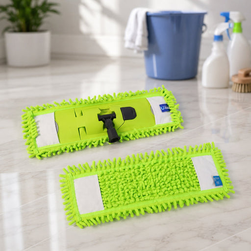 Microfiber Mop with Extendable Handle for Home & Office Cleaning (Pipe Not Inluded) by Your Brand