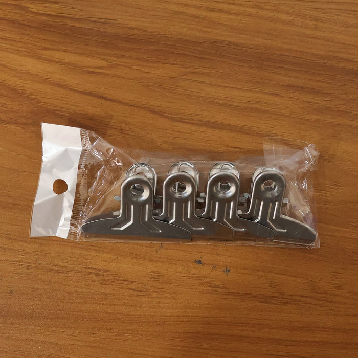 Heavy Duty Metal Paper Clamp Clips (4 Pc) by Your Brand