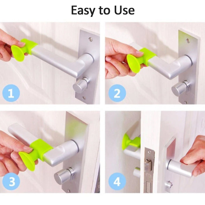 Door Stopper Mini Anti-Collision Silicone Door Handle Crash Pad (Pack of 100Pc) by Your Brand