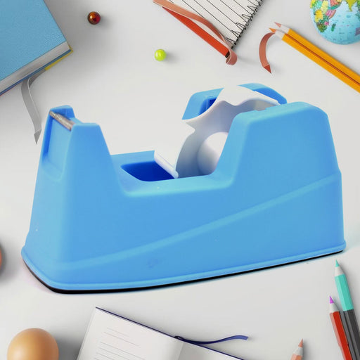 Plastic Tape Dispenser Cutter for Home Office use (1 pc / Big) by Your Brand