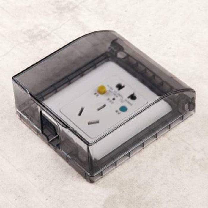 Weatherproof Outlet Cover Outdoor Plug Receptacle Protector for Bathroom Clear (1 pc) by Your Brand